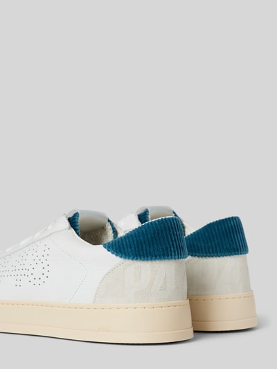 Peek & Cloppenburg P448Ledersneaker Mit Label-Detail Modell 'Jack' In Weiss
