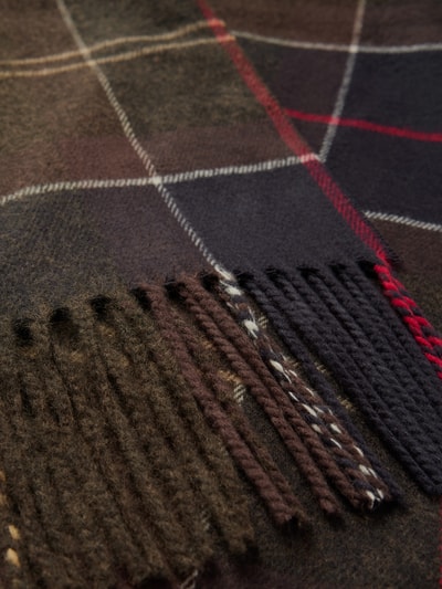 Peek & Cloppenburg BarbourSchal Mit Fransen In Oliv