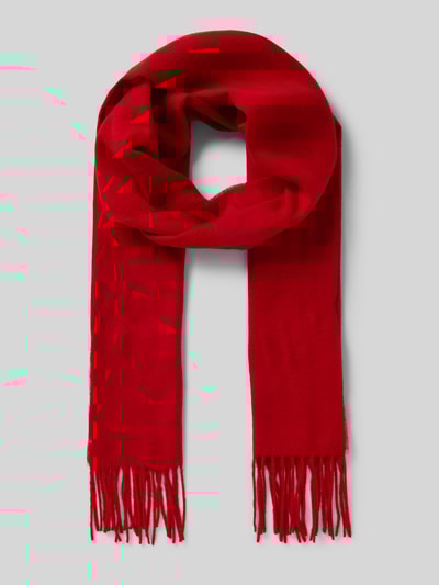 Peek & Cloppenburg FraasSchal mit Fransen in rot
