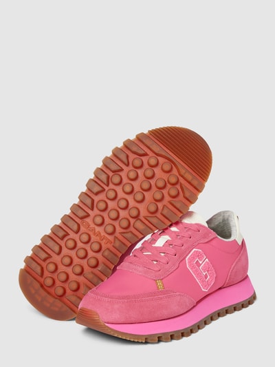Peek & Cloppenburg GantSneaker Aus Leder-Mix In Pink