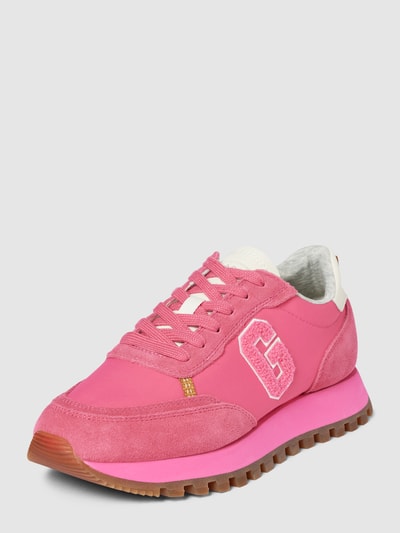 Peek & Cloppenburg GantSneaker aus Leder-Mix in pink