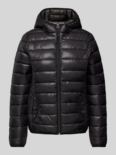 Peek & Cloppenburg QSSteppjacke Mit Kapuze In Black