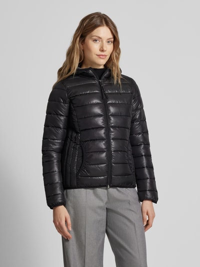 Peek & Cloppenburg QSSteppjacke Mit Kapuze In Black