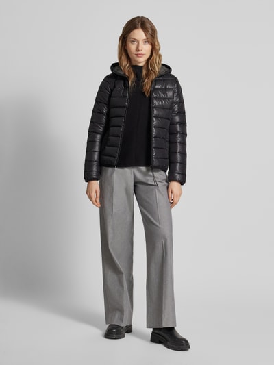 Peek & Cloppenburg QSSteppjacke mit Kapuze in black