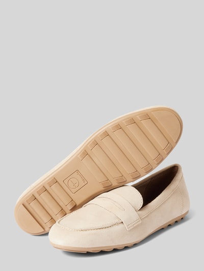 Peek & Cloppenburg TamarisLoafers Aus Leder In Beige