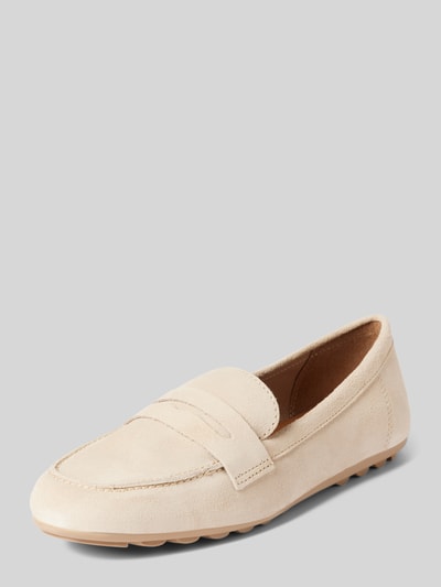Peek & Cloppenburg TamarisLoafers aus Leder in beige