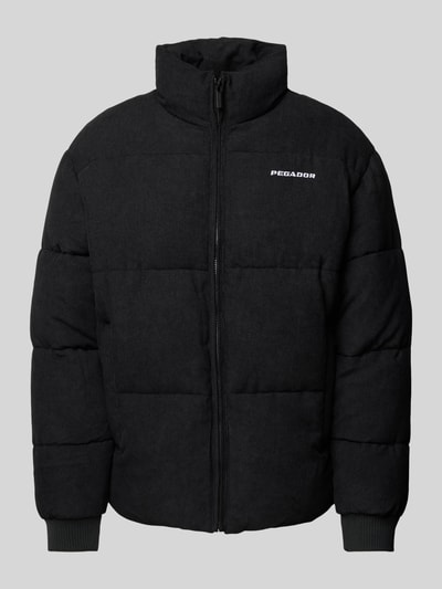Peek & Cloppenburg PegadorJacke Aus Cord Mit Stehkragen Modell 'SOLIN' In Black