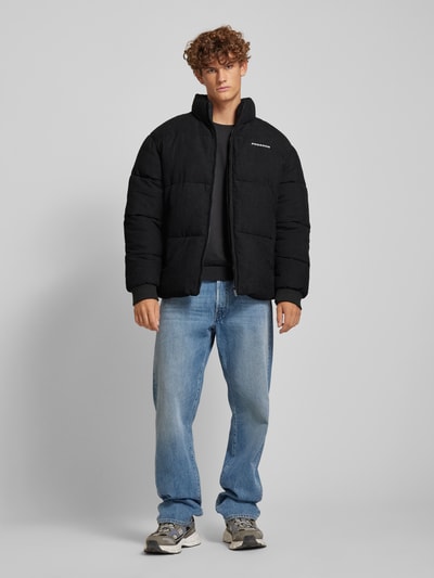 Peek & Cloppenburg PegadorJacke aus Cord mit Stehkragen Modell 'SOLIN' in black