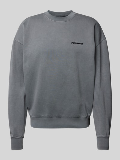 Peek & Cloppenburg PegadorOversized Sweatshirt Mit Label-Stitching In Black