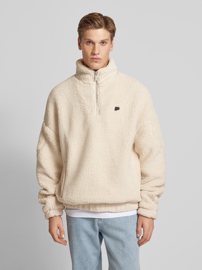 Peek & Cloppenburg PegadorSherpa Jacket Mit Logo-Patch Modell 'MUNOZ' In Beige