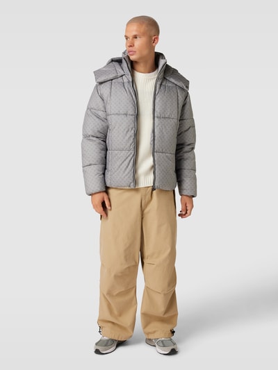 Peek & Cloppenburg PegadorSteppjacke mit Allover-Muster Modell 'GALLAN' in mud