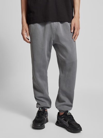 Peek & Cloppenburg PegadorSweatpants Mit Label-Stitching Modell 'HEAVY' In Black