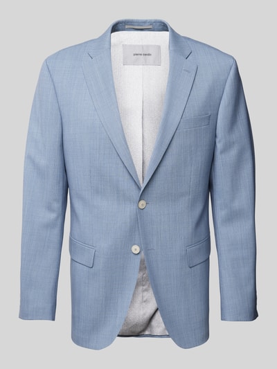 Peek & Cloppenburg Pierre Cardin2-Knopf-Sakko Aus Schurwoll-Mix Mit Pattentaschen In Blau