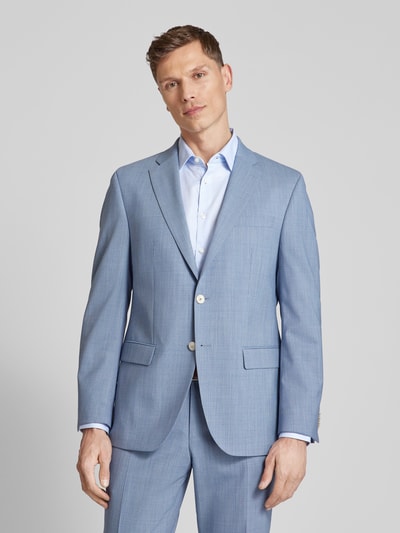 Peek & Cloppenburg Pierre Cardin2-Knopf-Sakko Aus Schurwoll-Mix Mit Pattentaschen In Blau