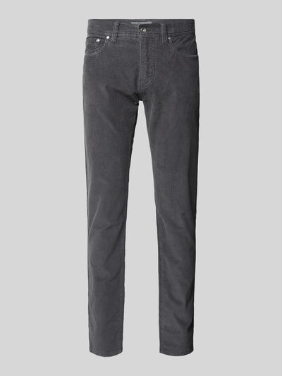 Peek & Cloppenburg Pierre CardinTapered Fit Cordhose Modell 'Lyon' In Graphit