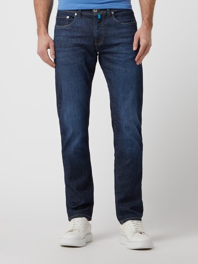 Peek & Cloppenburg Pierre CardinTapered Fit Jeans Mit Stretch-Anteil Modell 'Lyon' - 'Futureflex' In Dunkelblau