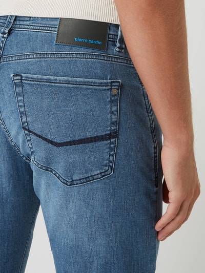 Peek & Cloppenburg Pierre CardinTapered Fit Jeans Mit Stretch-Anteil Modell 'Lyon' - 'Futureflex' In Jeansblau
