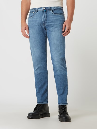 Peek & Cloppenburg Pierre CardinTapered Fit Jeans Mit Stretch-Anteil Modell 'Lyon' - 'Futureflex' In Jeansblau
