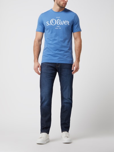 Peek & Cloppenburg Pierre CardinTapered Fit Jeans mit Stretch-Anteil Modell 'Lyon' - 'Futureflex' in dunkelblau