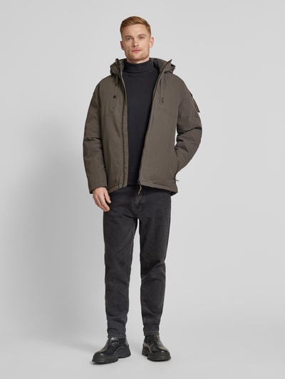 Peek & Cloppenburg PME LegendFunktionsjacke Mit Label-Details In Oliv