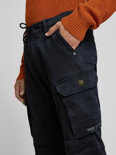Peek & Cloppenburg PME LegendTapered Fit Cargohose Mit Tunnelzug In Marine