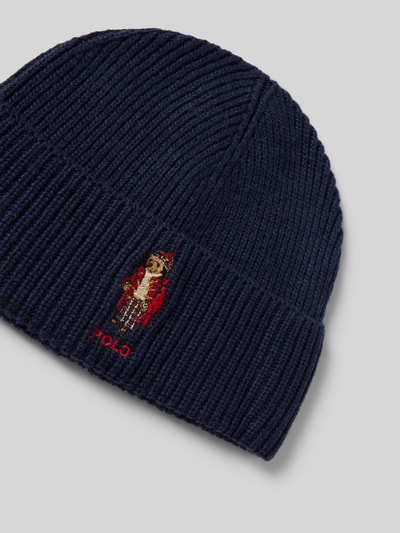 Peek & Cloppenburg Polo Ralph LaurenBeanie Mit Label-Stitching In Marine