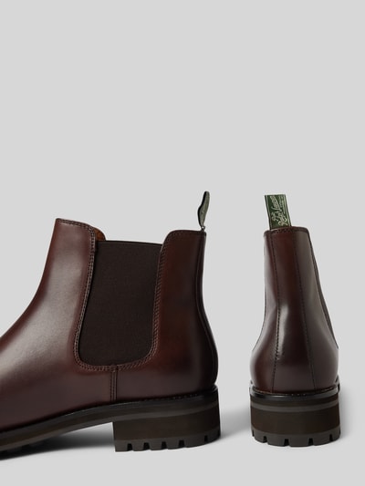 Peek & Cloppenburg Polo Ralph LaurenChelsea Boots Aus Echtem Rindsleder Modell 'BRYSON' In Dunkelbraun