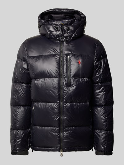 Peek & Cloppenburg Polo Ralph LaurenDaunenjacke Mit Logo-Stitching Modell 'EL CAP' In Black