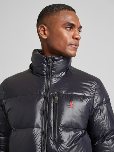 Peek & Cloppenburg Polo Ralph LaurenDaunenjacke Mit Logo-Stitching Modell 'EL CAP' In Black