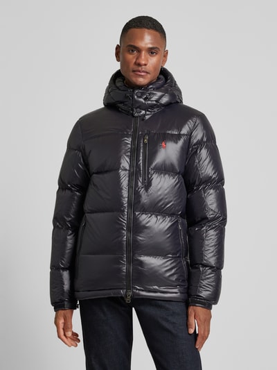 Peek & Cloppenburg Polo Ralph LaurenDaunenjacke Mit Logo-Stitching Modell 'EL CAP' In Black