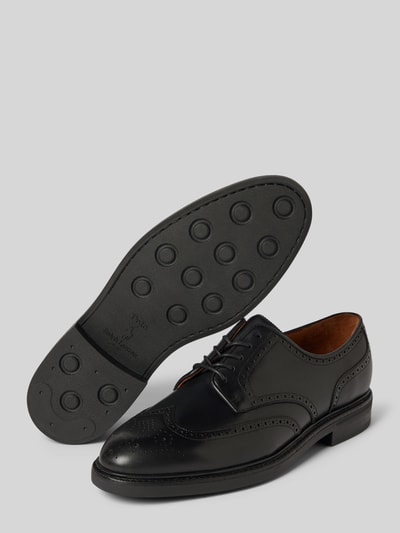 Peek & Cloppenburg Polo Ralph LaurenDerby-Schuhe Aus Leder Modell 'ASHER' In Black