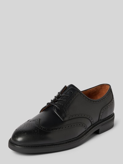 Peek & Cloppenburg Polo Ralph LaurenDerby-Schuhe aus Leder Modell 'ASHER' in black