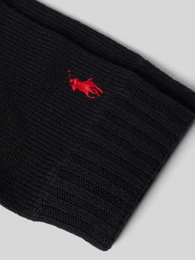 Peek & Cloppenburg Polo Ralph LaurenFingerhandschuhe Aus Reiner Wolle In Black