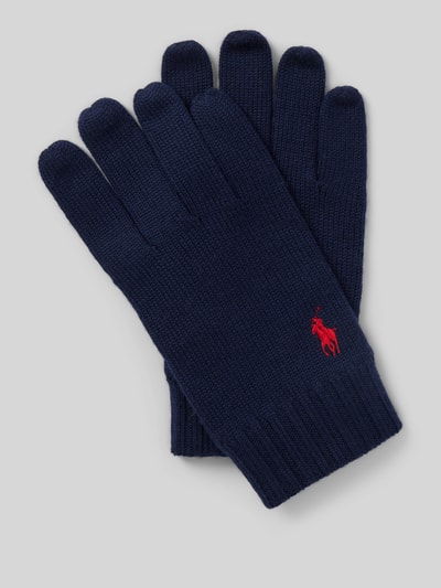 Peek & Cloppenburg Polo Ralph LaurenFingerhandschuhe aus reiner Wolle in marine