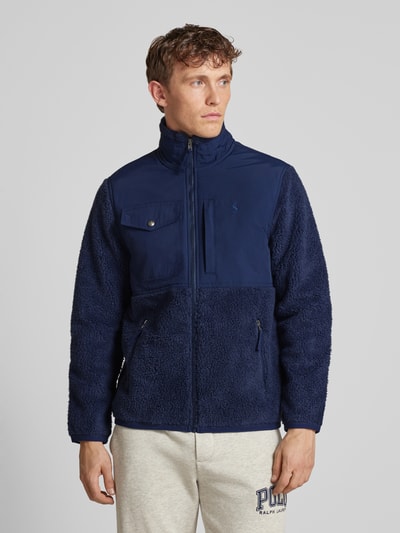 Peek & Cloppenburg Polo Ralph LaurenFleecejacke Mit Label-Stitching In Marine