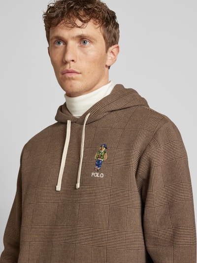 Peek & Cloppenburg Polo Ralph LaurenHoodie Mit Label-Stitching In Hazel