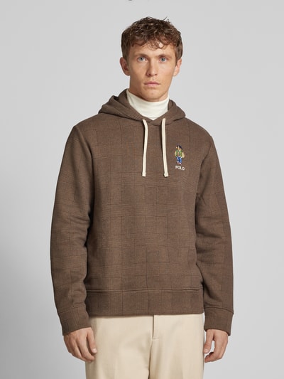 Peek & Cloppenburg Polo Ralph LaurenHoodie Mit Label-Stitching In Hazel