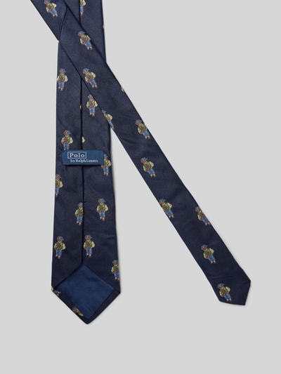 Peek & Cloppenburg Polo Ralph LaurenKrawatte Aus Seide Mit Label-Stitching In Bordeaux