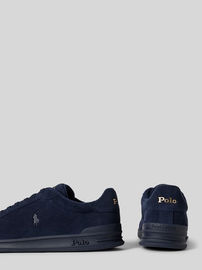 Peek & Cloppenburg Polo Ralph LaurenLedersneaker Mit Logo-Prägung In Marine
