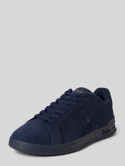 Peek & Cloppenburg Polo Ralph LaurenLedersneaker mit Logo-Prägung in marine