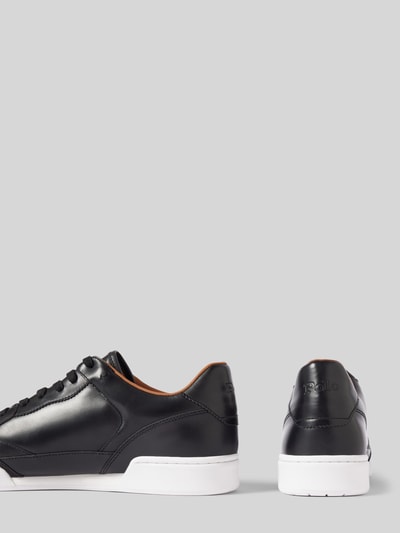 Peek & Cloppenburg Polo Ralph LaurenLedersneaker Mit Logo-Prägung In Black