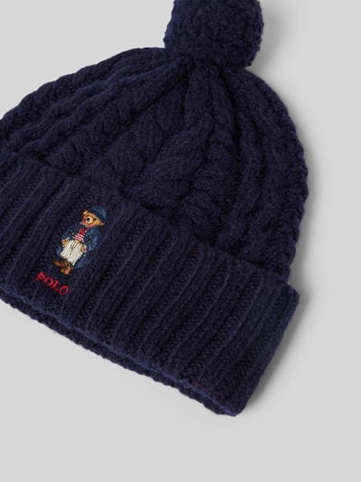 Peek & Cloppenburg Polo Ralph LaurenPudelmütze Mit Label-Detail In Marine