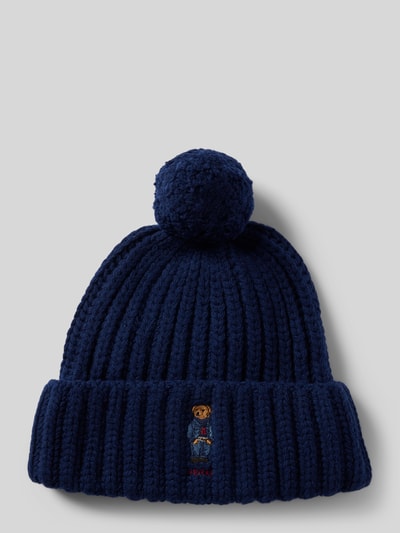 Peek & Cloppenburg Polo Ralph LaurenPudelmütze mit Label-Detail in marine