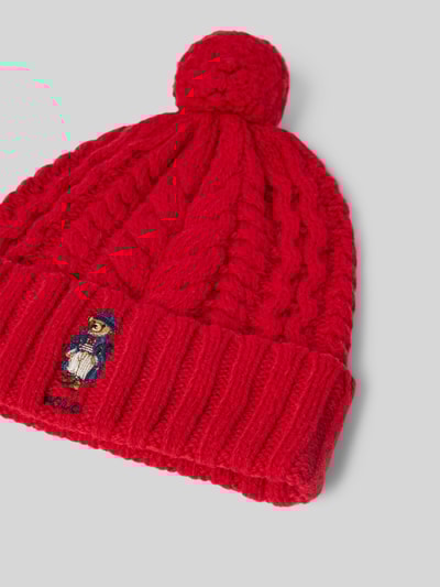 Peek & Cloppenburg Polo Ralph LaurenPudelmütze Mit Label-Detail In Rot