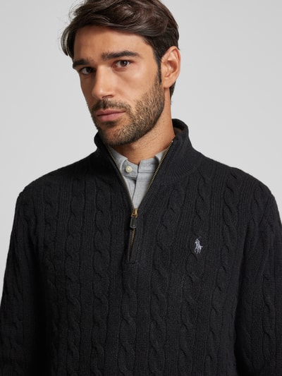 Peek & Cloppenburg Polo Ralph LaurenPullover Mit Kaschmiranteil In Black