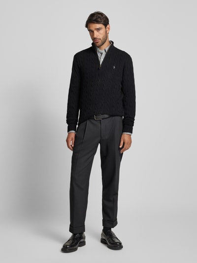 Peek & Cloppenburg Polo Ralph LaurenPullover mit Kaschmiranteil in black