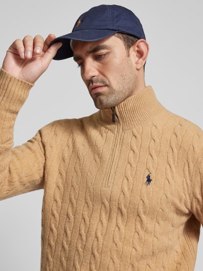 Peek & Cloppenburg Polo Ralph LaurenPullover Mit Kaschmiranteil In Camel