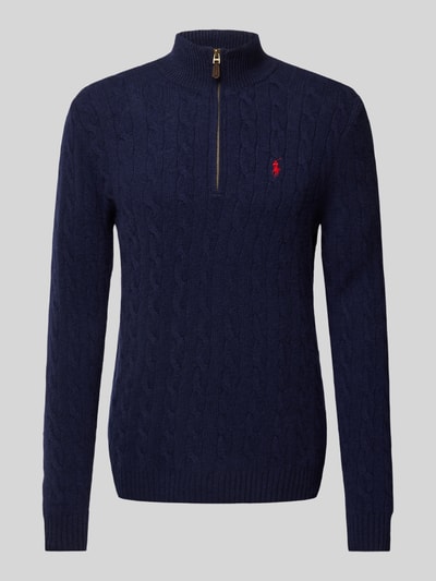 Peek & Cloppenburg Polo Ralph LaurenPullover Mit Kaschmiranteil In Marine