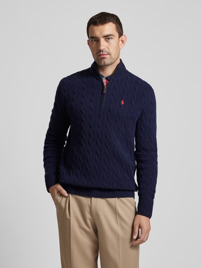 Peek & Cloppenburg Polo Ralph LaurenPullover Mit Kaschmiranteil In Marine