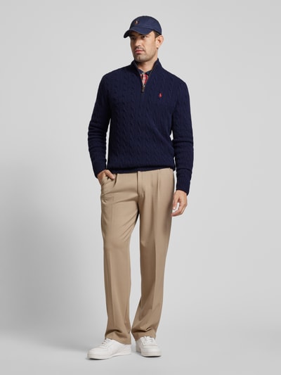 Peek & Cloppenburg Polo Ralph LaurenPullover mit Kaschmiranteil in marine